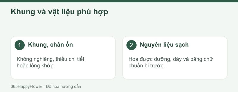 Tải thực tế gồm cả hoa, lá và nước trong kết cấu.