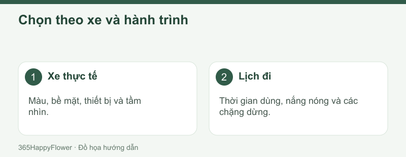 Mẫu đẹp khi đứng yên chưa đủ để đánh giá khi di chuyển.