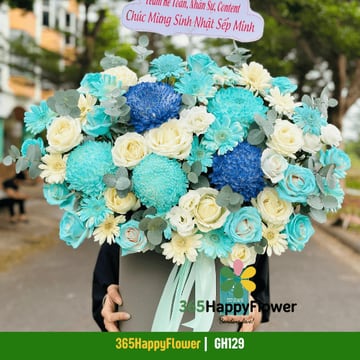 Giỏ Hoa Đẹp Xinh – GH129