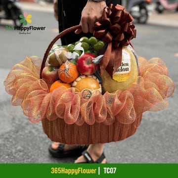 Giỏ Trái Cây Chúc Sức Khỏe – TC07