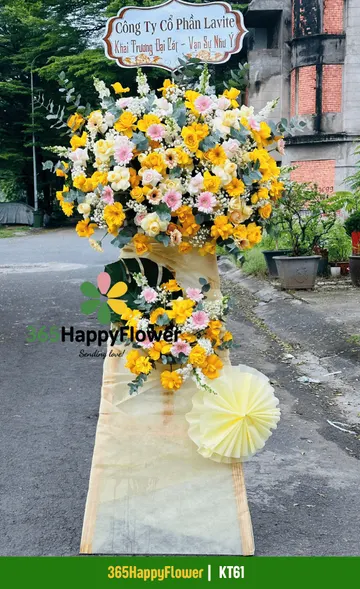 Hoa Khai Trương 2 Tầng – KT61