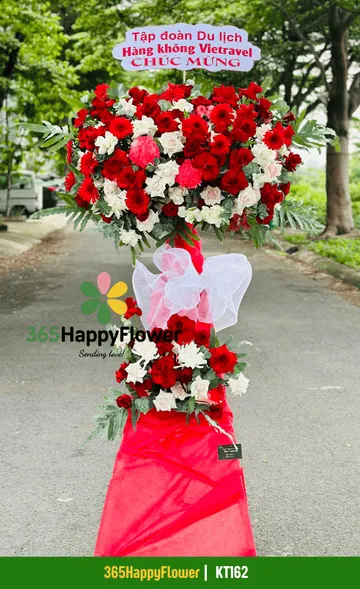 Kệ Hoa Mừng Khai Trương Văn Phòng – KT162
