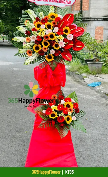Lẵng Hoa Chúc Mừng Sự Kiện – KT95