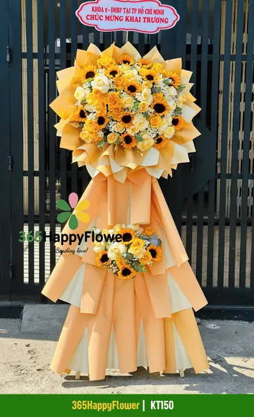 Lẵng Hoa Mừng Khai Trương – KT150