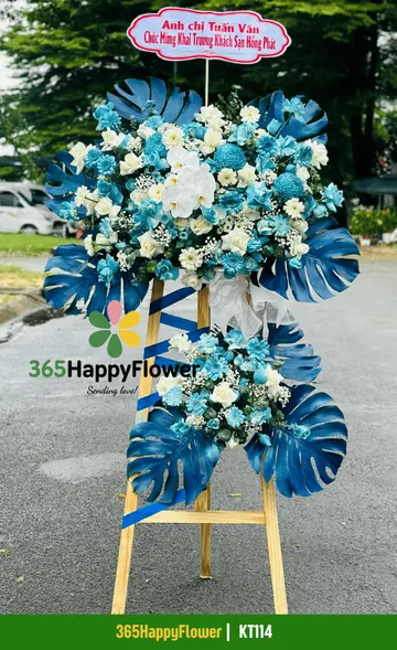Kệ Hoa Khai Trương Ý Nghĩa – KT114