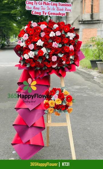 Kệ Hoa Mừng Khai Trương – KT31