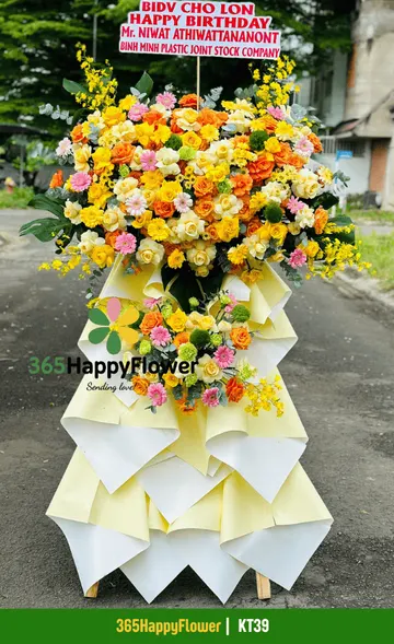 Kệ Hoa Đẹp Tặng Người Thân – KT39