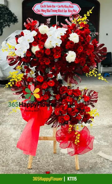 Kệ Hoa Tươi Đẹp Cao Cấp – KT115