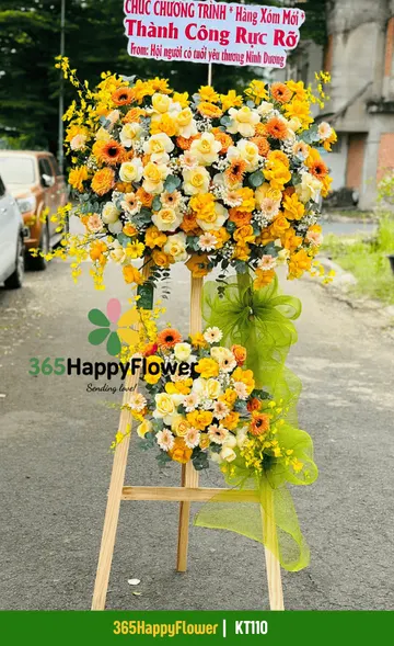 Kệ Hoa Tươi Đẹp Nổi Bật – KT110