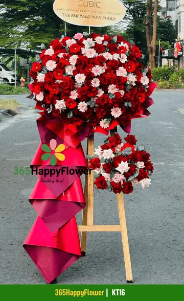 Kệ Hoa Tươi Hoa Hồng – KT16