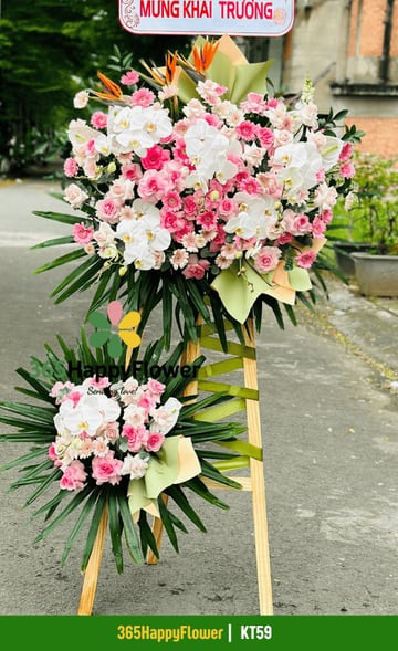 Kệ Hoa tươi Khai Trương Ấn Tượng – KT59