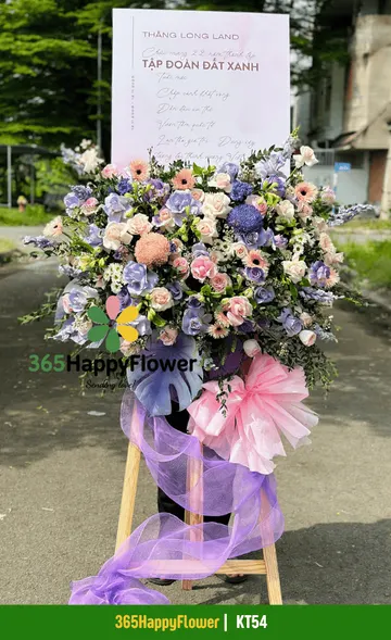 Kệ Hoa Tươi Khai Trương Hoành Tráng – KT54