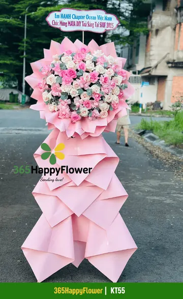 Kệ Hoa Khai Trương Thu Hút – KT55