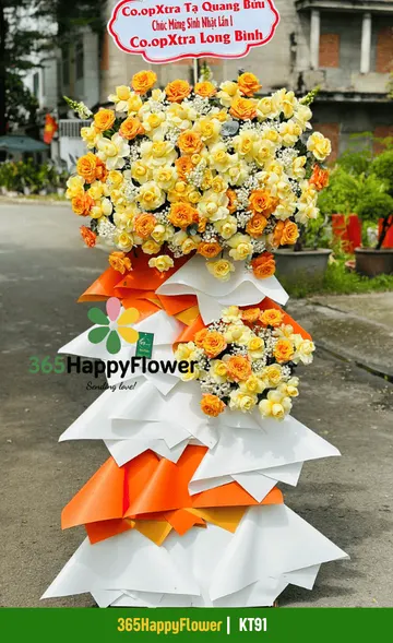 Kệ Hoa Tươi May Mắn – KT91