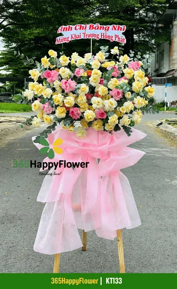 Kệ Hoa Tươi Phong Cách Hàn Quốc – KT133