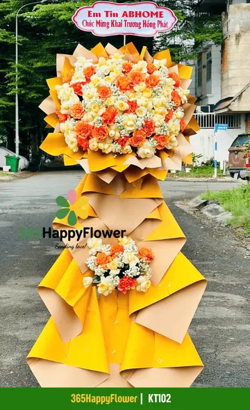 Kệ Hoa Tươi Sang Trọng Đẹp – KT102