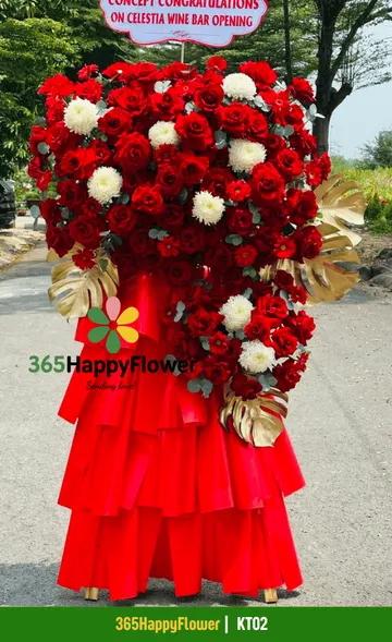 Kệ Hoa Tươi Sang Trọng – KT02
