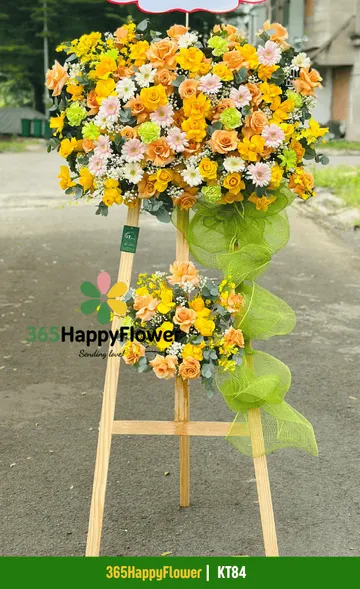 Kệ Hoa Sinh Nhật Hiện Đại – KT84