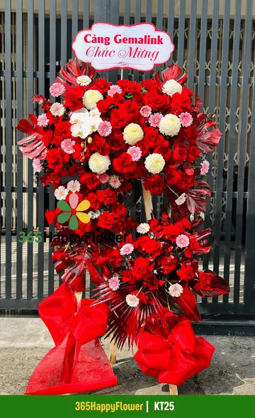 Kệ Hoa Tươi Tặng Bạn Bè – KT25