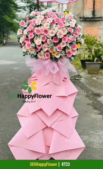 Kệ Hoa Tươi Tặng Doanh Nghiệp – KT23