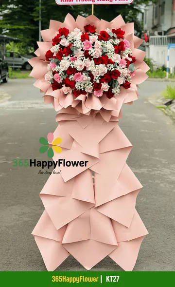 Kệ Hoa Tươi Tặng Đồng Nghiệp – KT27