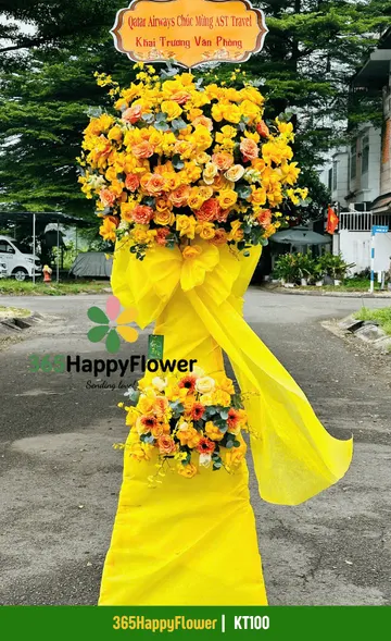 Kệ Hoa Tươi Thanh Lịch Sang – KT100