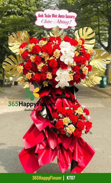 Kệ Hoa Tươi Thanh Lịch – KT07