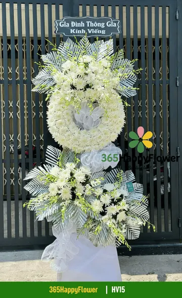 Kệ Hoa Viếng Sang Trọng – HV15