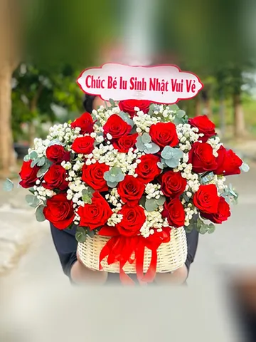 Giỏ Hoa Tươi – HLT13