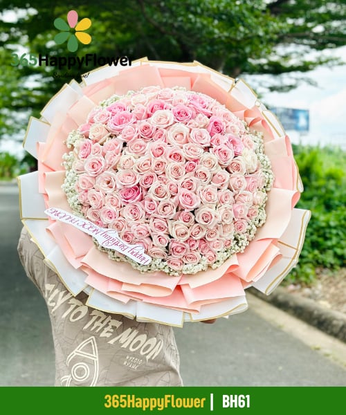 Bó Hoa Hồng Kem Đẹp