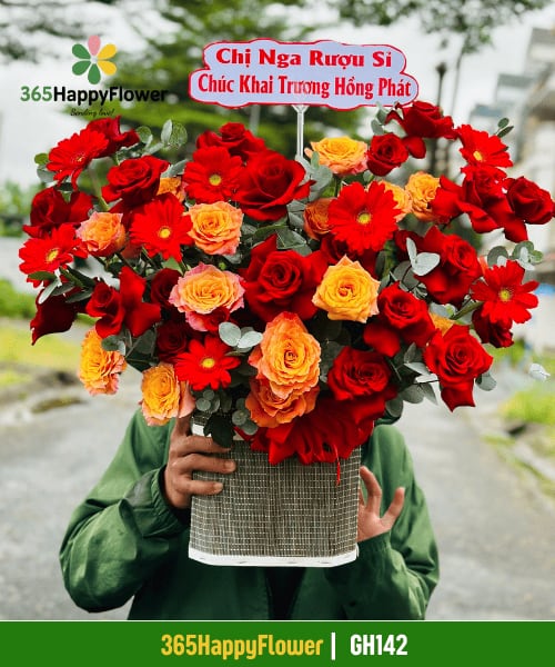 Giỏ Hoa Đẹp Bán Chạy
