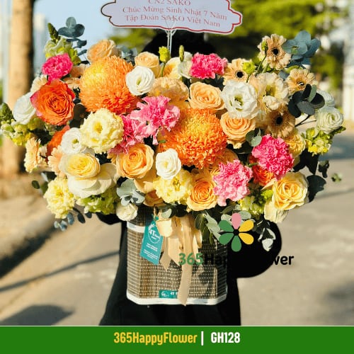 Giỏ Hoa Quà Tặng