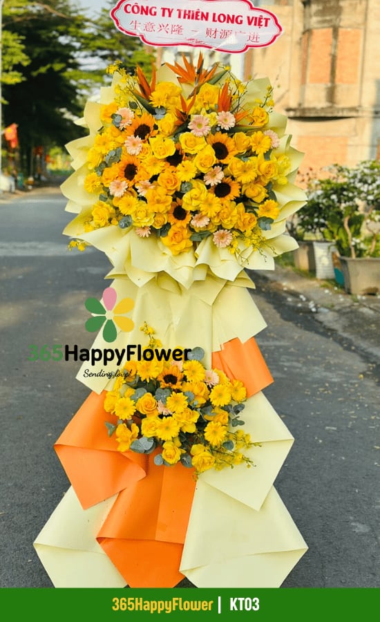 Kệ Hoa Tặng Khai Trương