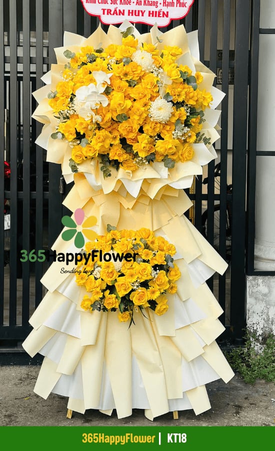 Kệ Hoa Tươi Tặng Khai Trương