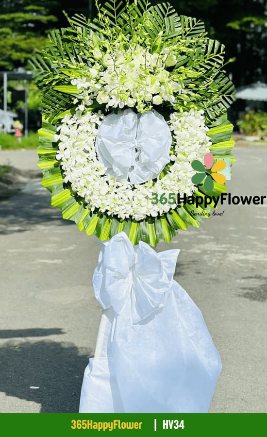 Kệ Hoa Viếng Đơn Giản