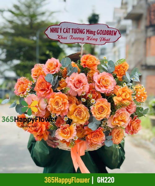 Giỏ Hoa Tươi