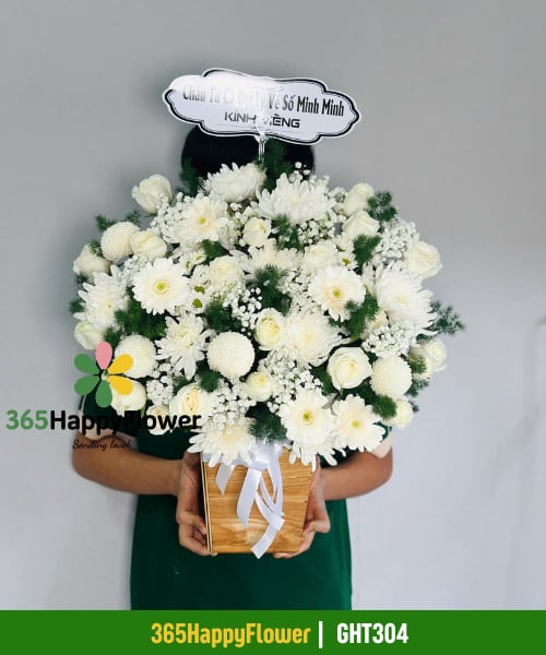 Giỏ Hoa Tang Lễ