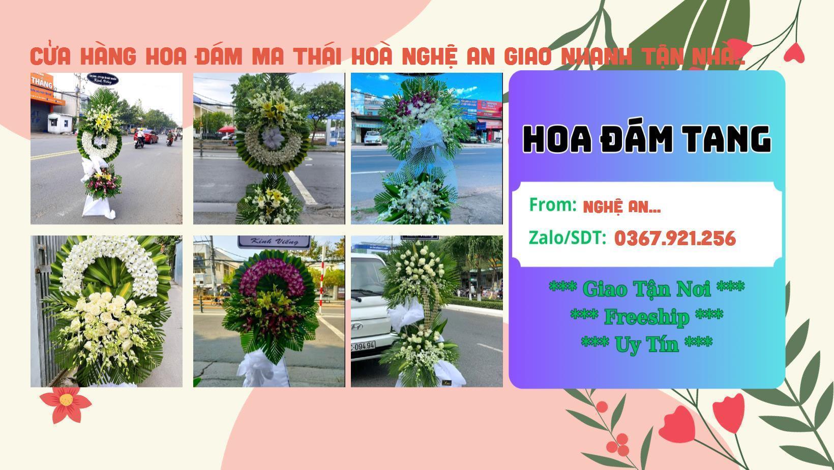 Đặt Giao Hoa Tận Nơi - Cửa Hàng Hoa Đám Ma Thái Hoà Nghệ An Uy Tín Nhanh Chóng Cửa Hàng Hoa Đám Ma Thái Hoà Nghệ An Giao Nhanh Tận Nhà