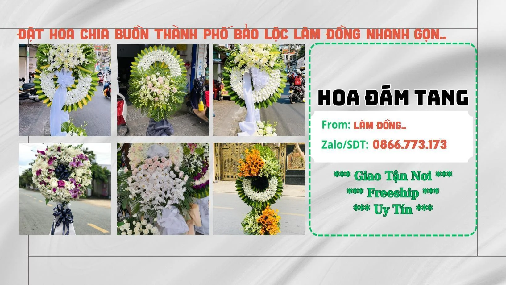 Đặt Giao Hoa Tận Nơi - Đặt Hoa Đám Tang Thành Phố Bảo Lộc Lâm Đồng Chất Lượng Số 1 Đặt Hoa Chia Buồn Thành Phố Bảo Lộc Lâm Đồng Nhanh Gọn