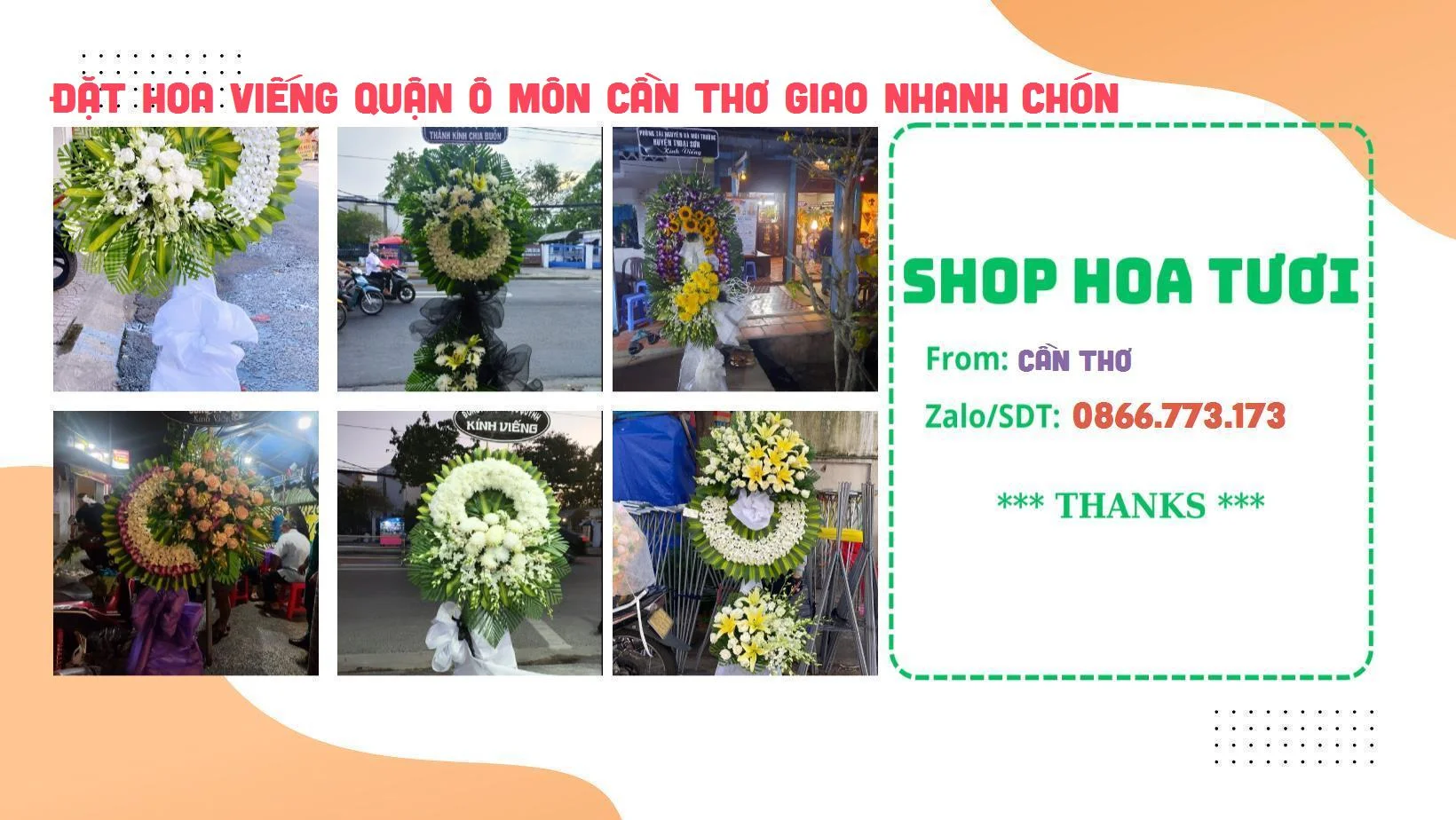 Đặt Giao Hoa Tận Nơi - Hoa Tang Lễ Quận Ô Môn Cần Thơ Giao Tận Nơi Đặt Hoa Viếng Quận Ô Môn Cần Thơ Giao Nhanh Chóng