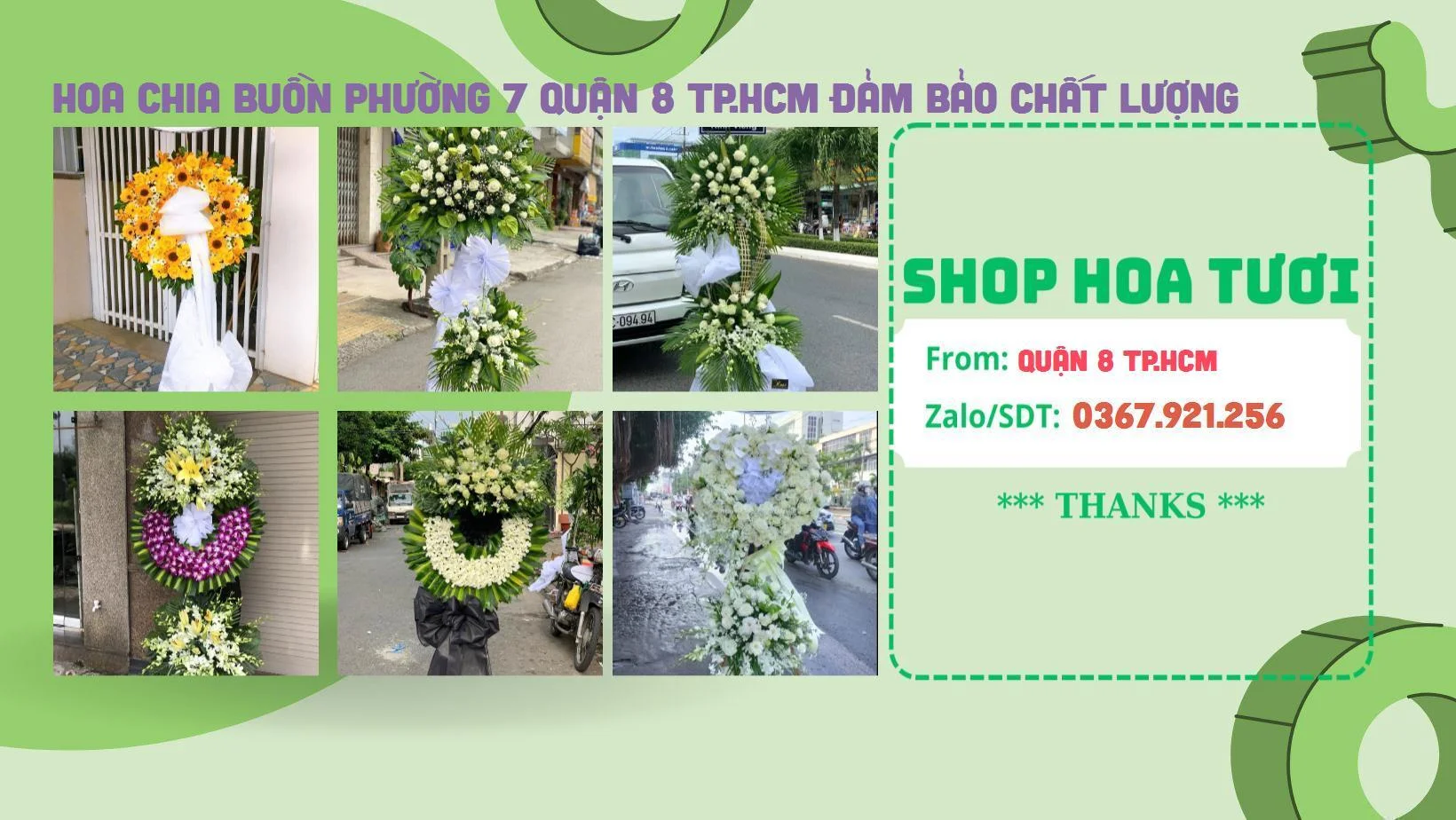 Đặt Giao Hoa Tận Nơi - Đặt Hoa Viếng Phường 7 Quận 8 TP.HCM Freeship Tận Nơi Hoa Chia Buồn Phường 7 Quận 8 TP.HCM Đảm Bảo Chất Lượng