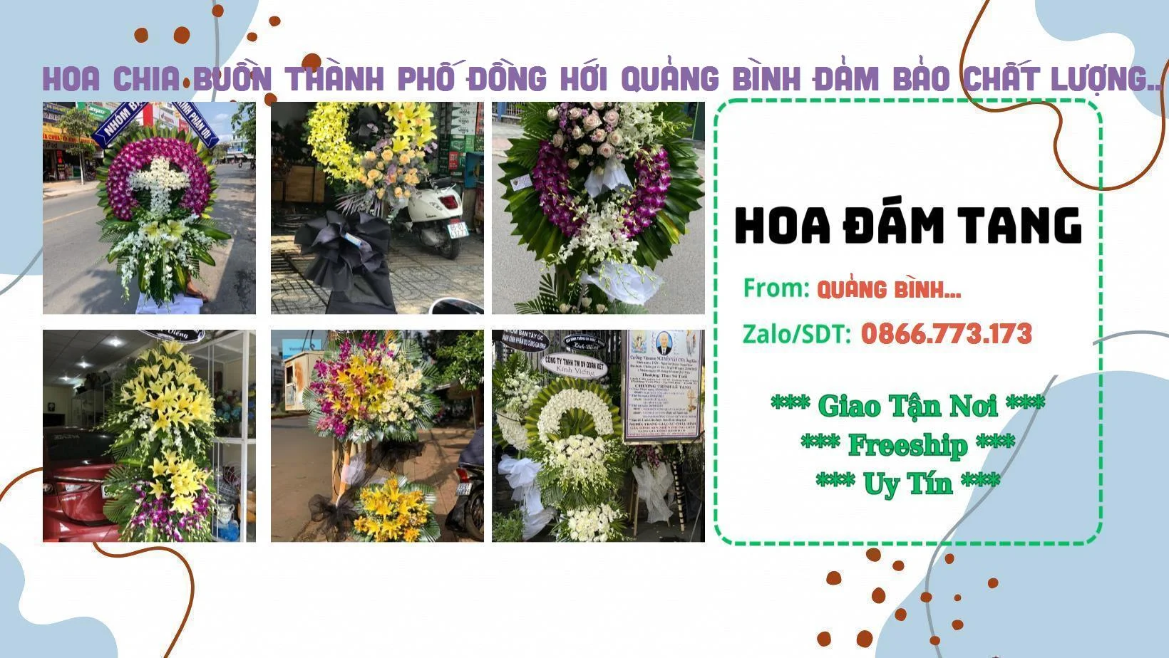 Đặt Giao Hoa Tận Nơi - Đặt Hoa Tang Lễ Thành Phố Đồng Hới Quảng Bình Hoa Tươi Đảm Bảo Hoa Chia Buồn Thành Phố Đồng Hới Quảng Bình Đảm Bảo Chất Lượng
