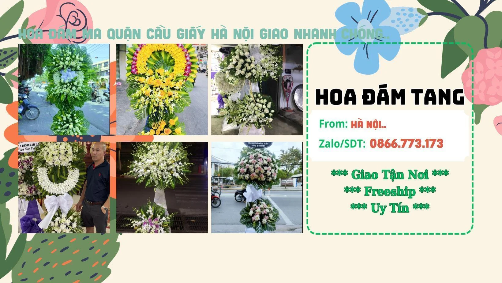 Đặt Giao Hoa Tận Nơi - Hoa Chia Buồn Quận Cầu Giấy Hà Nội Giao Miễn Phí Hoa Đám Ma Quận Cầu Giấy Hà Nội Giao Nhanh Chóng