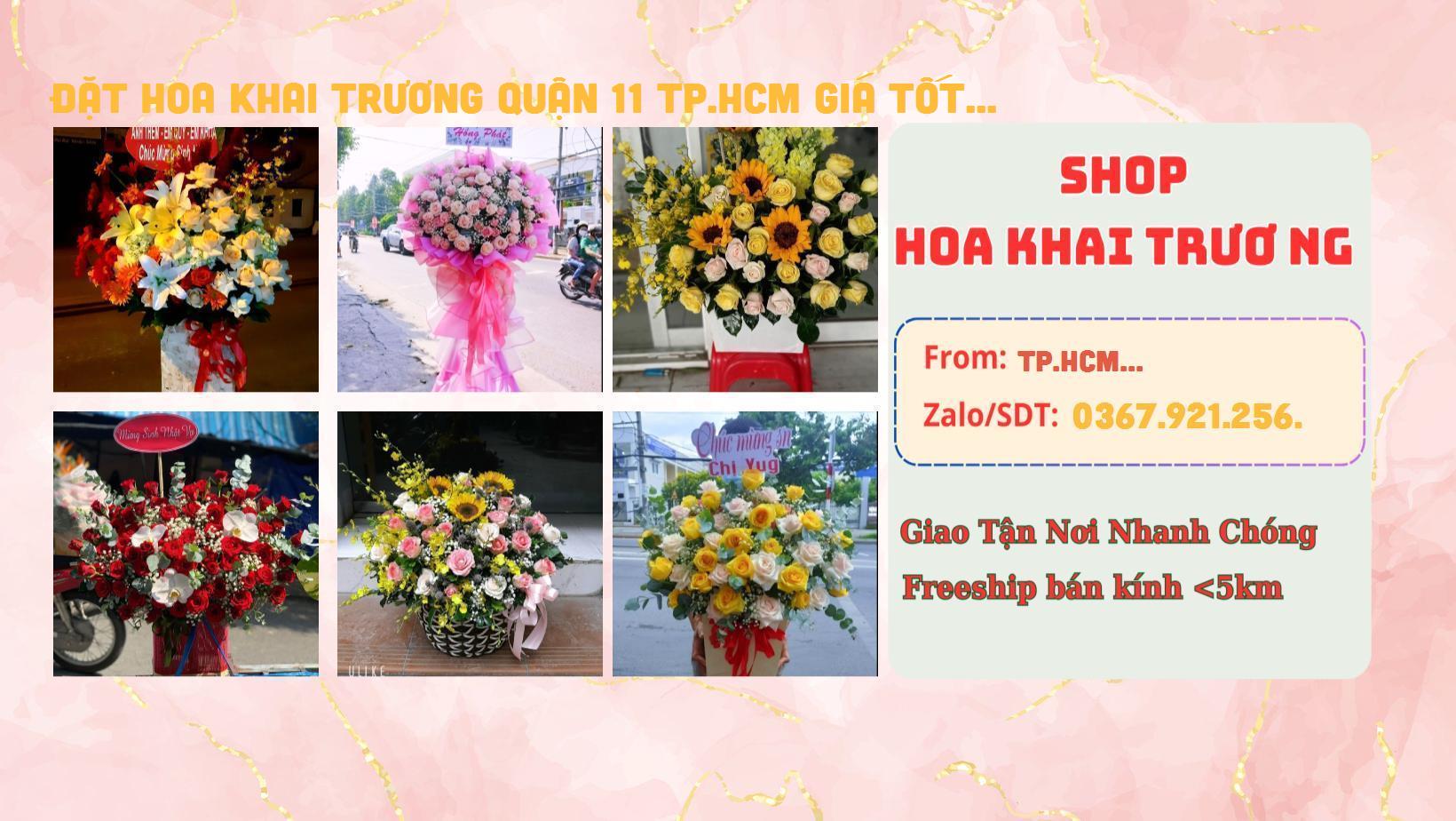 Đặt Giao Hoa Tận Nơi - Shop Hoa Khai Trương Quận 11 TP.HCM Chất Lượng Đặt Hoa Khai Trương Quận 11 TP.HCM Giá Tốt