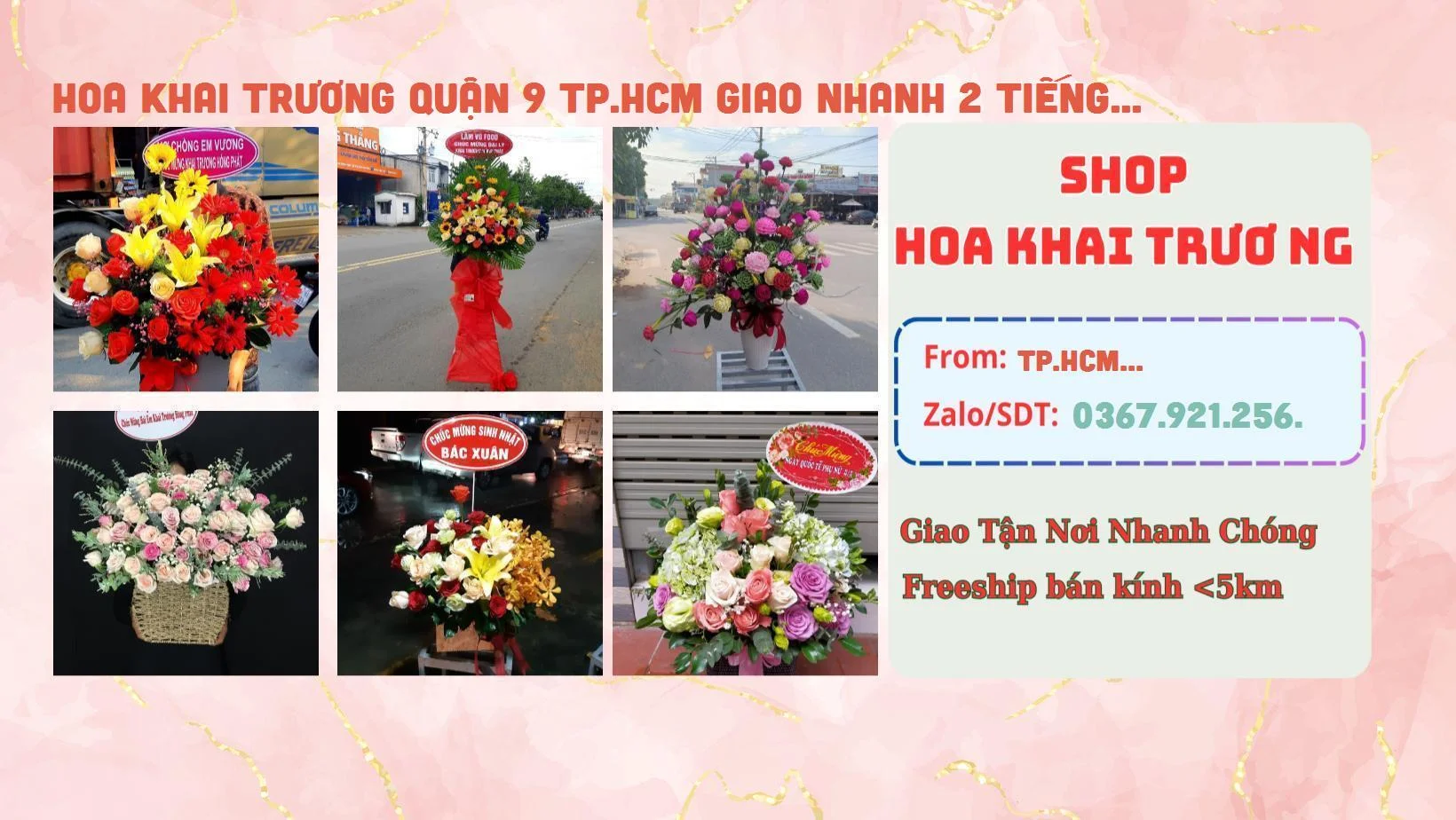 Đặt Giao Hoa Tận Nơi - Đặt Hoa Khai Trương Quận 9 TP.HCM Nhanh Gọn Hoa Khai Trương Quận 9 TP.HCM Giao Nhanh 2 Tiếng