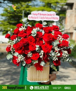 Giỏ hoa tươi – GH11