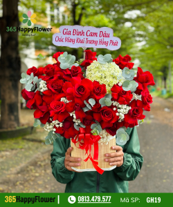Giỏ hoa tươi – GH19