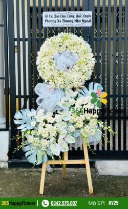 Kệ hoa viếng - KV25