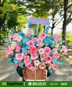 Giỏ hoa tươi – GH29