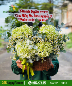 Giỏ hoa tươi – GH30